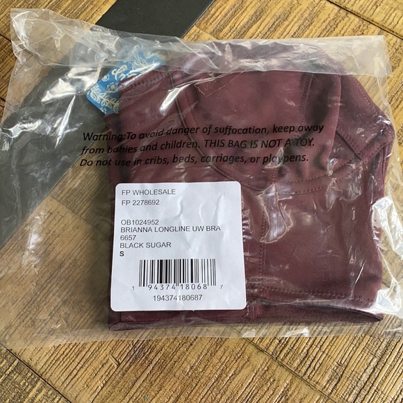 🔥 last one! Free People Brianna longline bra NWT - Picture 5 of 9